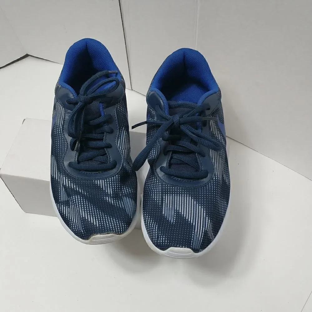 Nike Tanjun (GS) Unisex 833671-401 Youth Size 6  BLUE/MULTI COLOR
